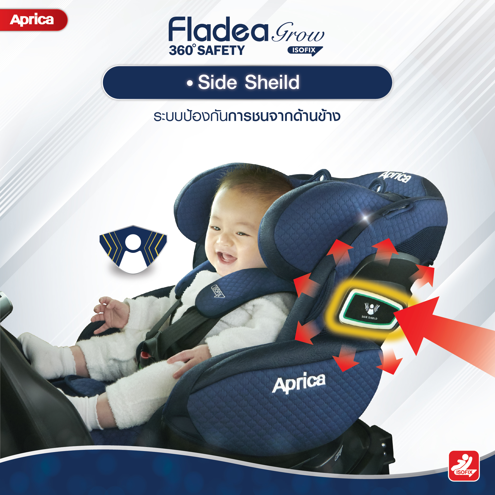 Fladea Grow ISOFIX 360° Safety Premium 1-02 - www.babygiftretail.com